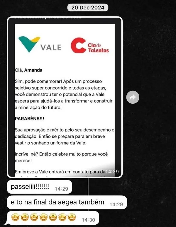Depoimento Amanda