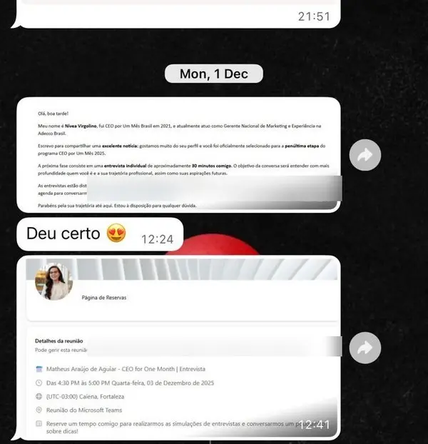 Depoimento Matheus